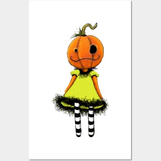 Pumpkin Doll Posters and Art